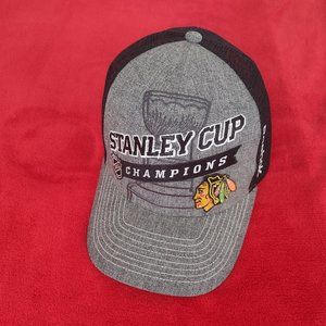 Chicago Blackhawks 2013 Stanley Cup Champions Reebok Locker Room Cap